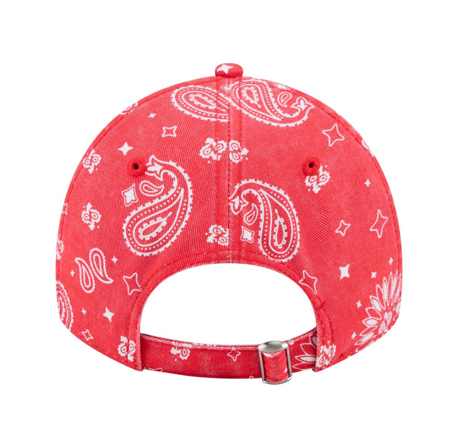 Women's Red Houston Texans Paisley 9TWENTY Adjustable Hat