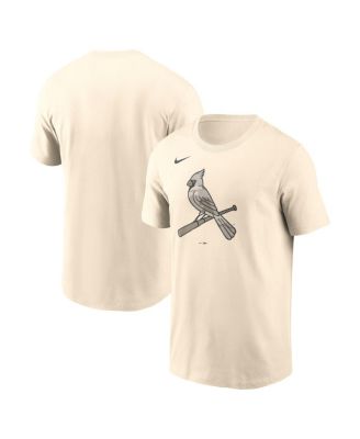 Nike - Men's Cream St. Louis Cardinals Camo Logo T-Shirt