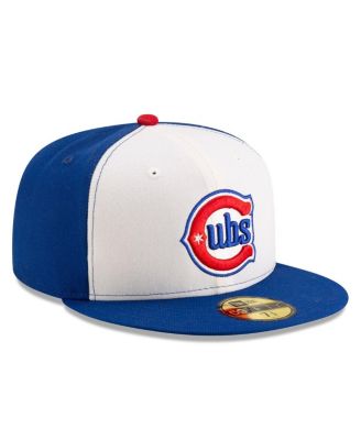 Men's White/Royal Chicago Cubs Alternate Authentic Collection On-Field 59FIFTY Fitted Hat