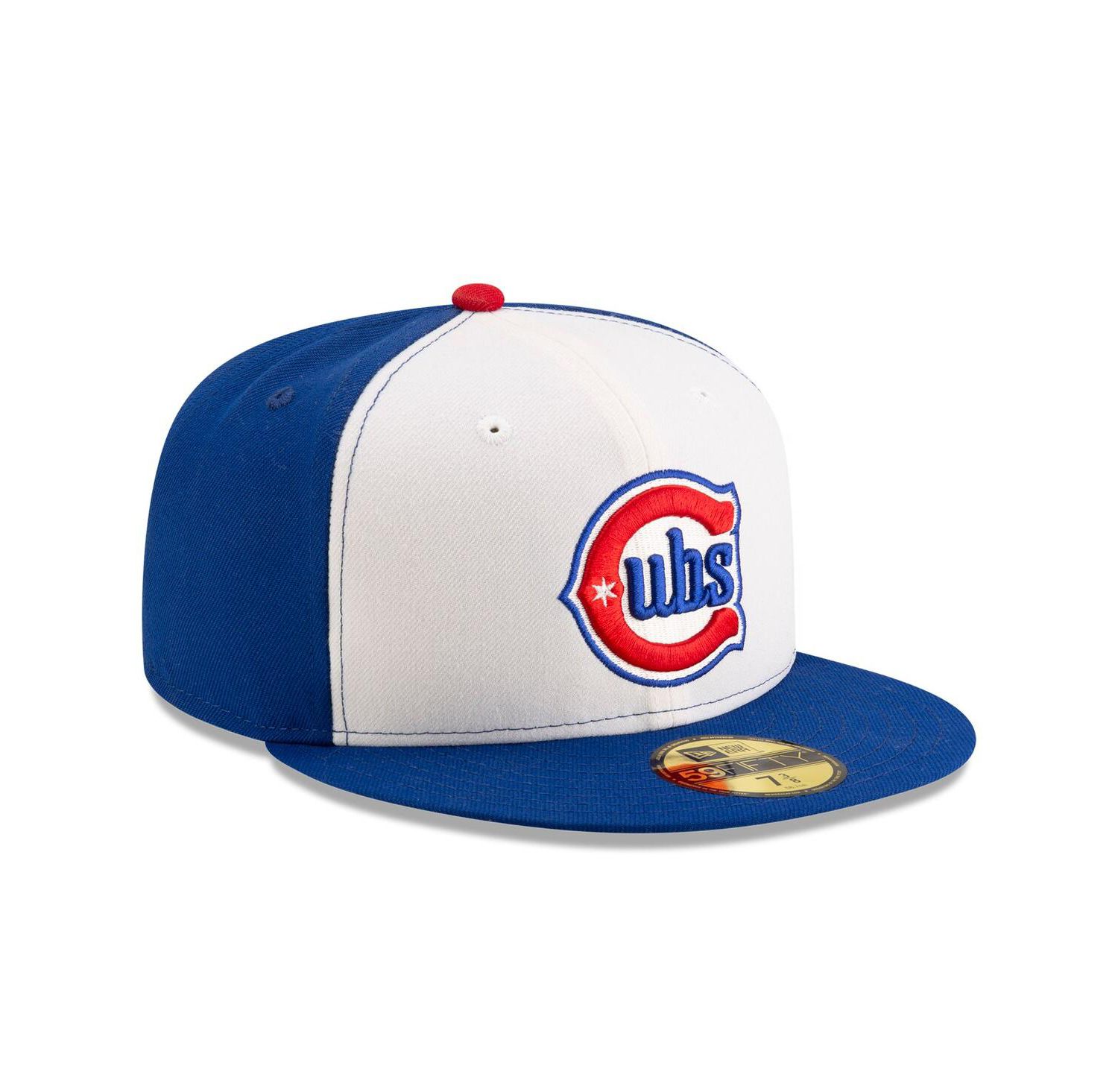 Men's White/Royal Chicago Cubs Alternate Authentic Collection On-Field 59FIFTY Fitted Hat