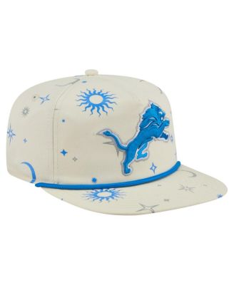 Men's Cream Detroit Lions Celestial Golfer Adjustable Hat