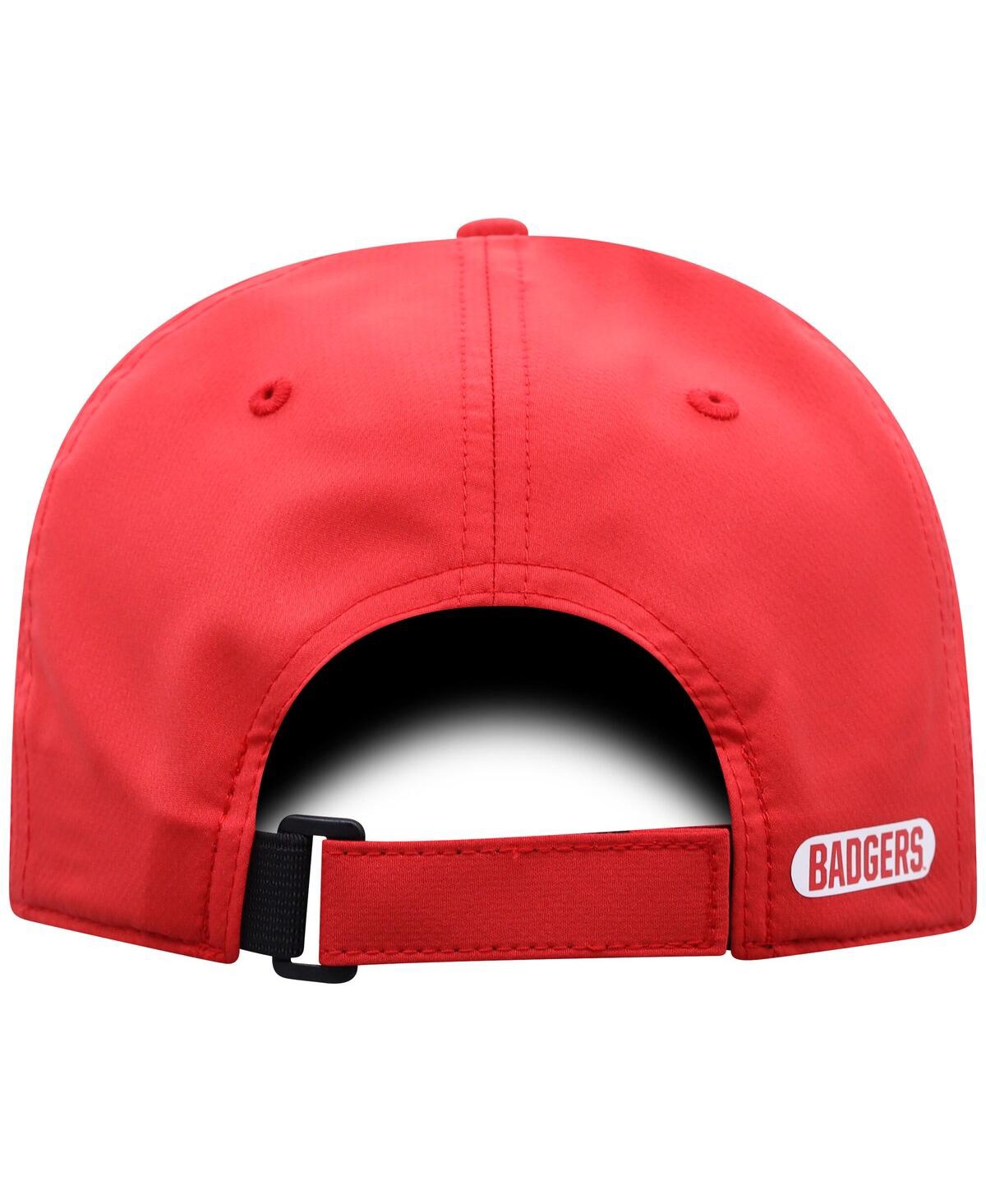 Top Of The World Men'sâ Red Wisconsin Badgers Victory Trainer Adjustable Hat