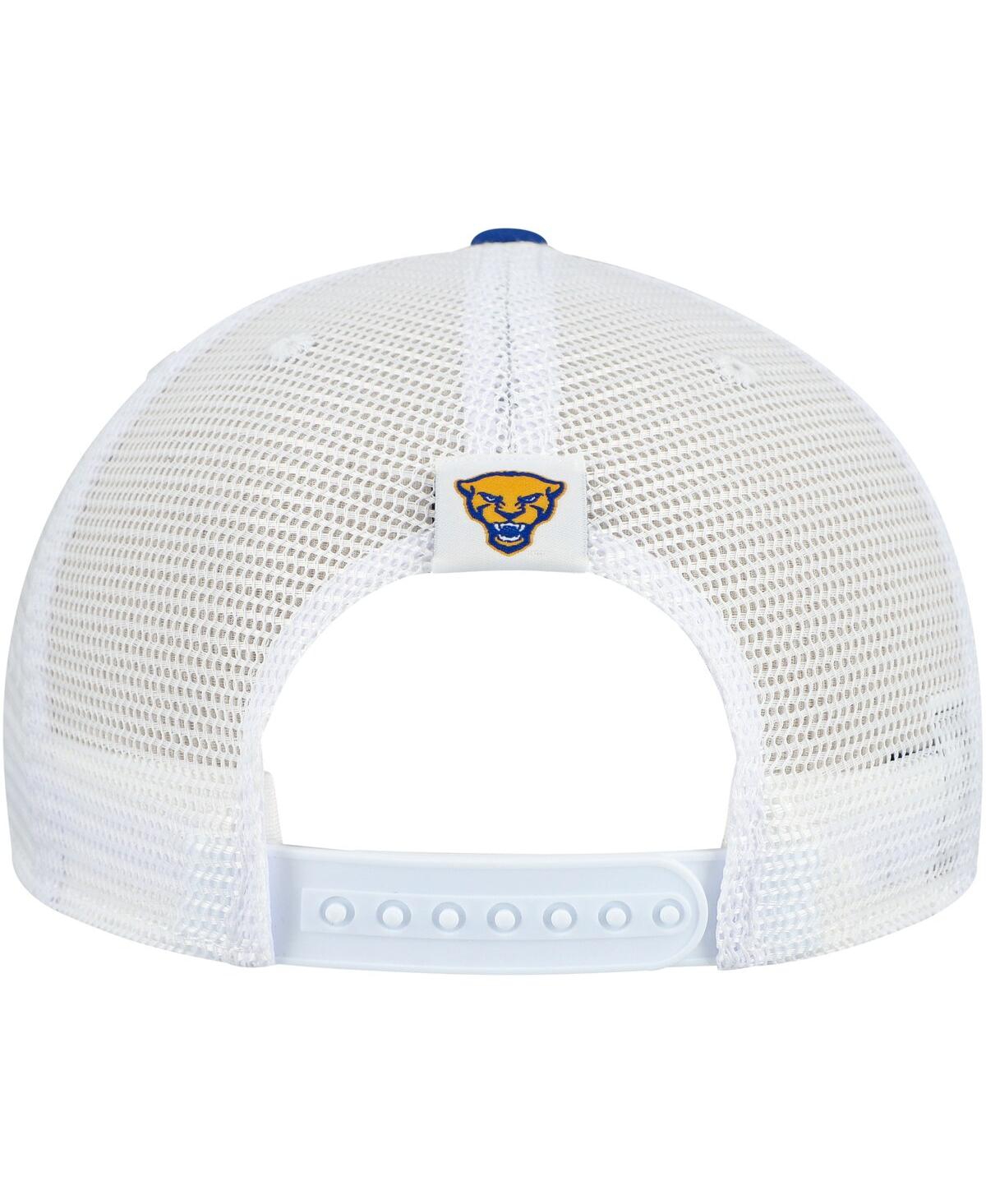 Top Of The World Men'sâ Royal/white Pitt Panthers Two-tone Adjustable Hat