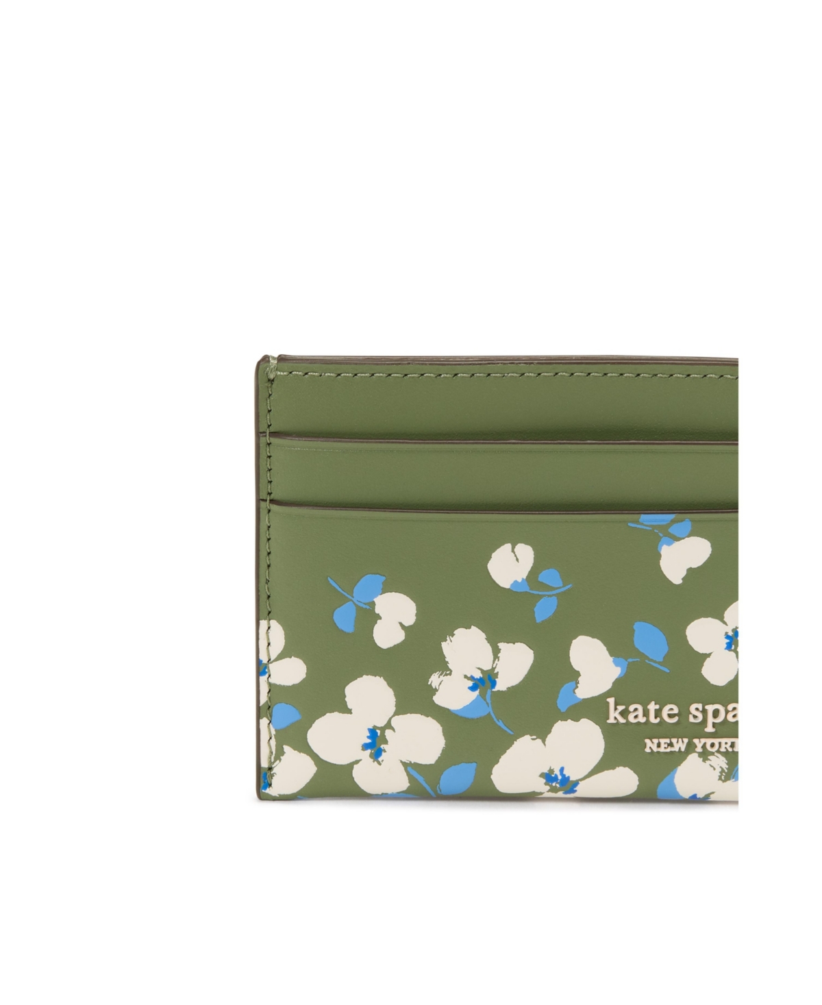 Kate Spade Devin Painterly Bouquet Card Holder Wallet
