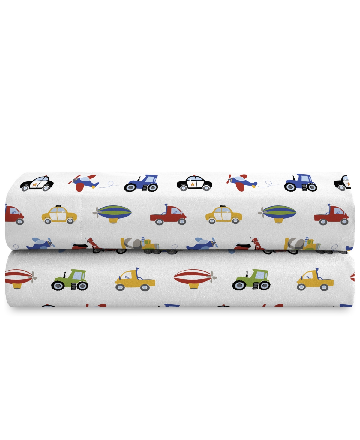 Dream Factory Trains Trucks 3-pc. Sheet Set, Twin