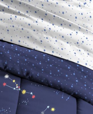 Zodiac Reversible 7-Pc. Comforter Set, Full