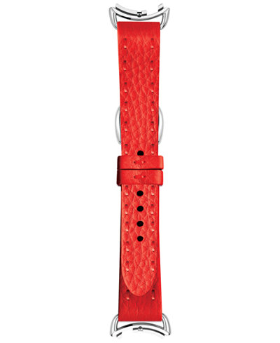 Fendi Timepieces Women's Selleria Red Leather Watch Strap S02RR17RB7S