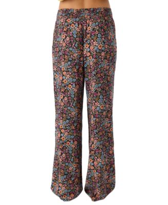 Juniors' Jonie Floral Ditsy-Print Pants