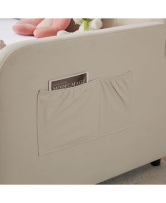 Twin Daybed Frame with Trundle, Sofa Bed for Living Room Guest Room