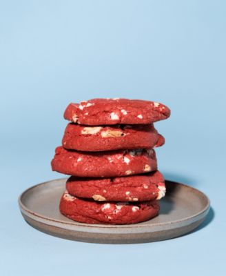 Red Velvet Cookies Gift Box, 24 Cookies