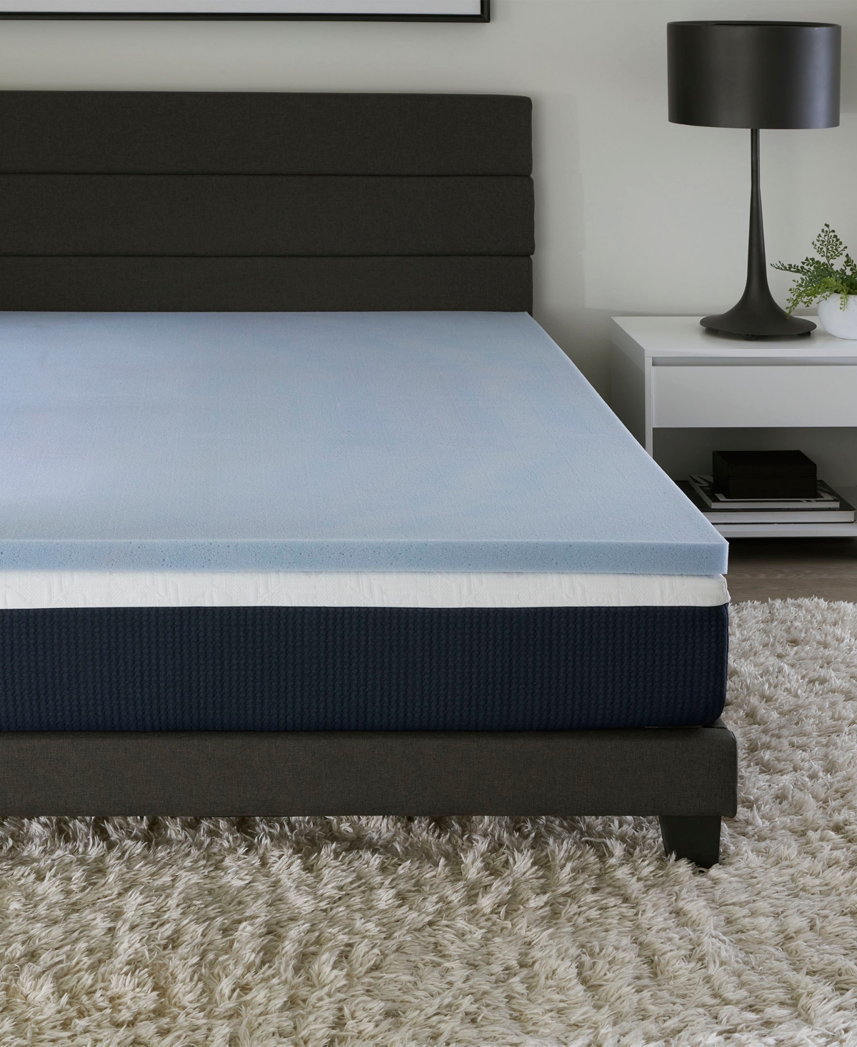 Comfort Tech 2" Tranquility Foam Mattress Topper, King