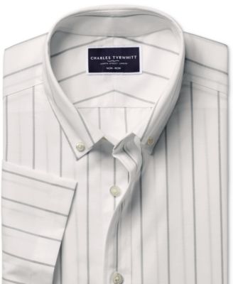 Men's Stripe Poplin Shirt