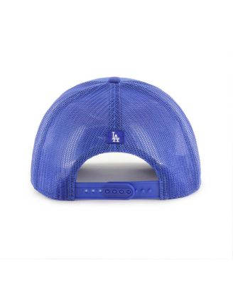 Men's Royal Los Angeles Dodgers Garner Trucker Adjustable Hat