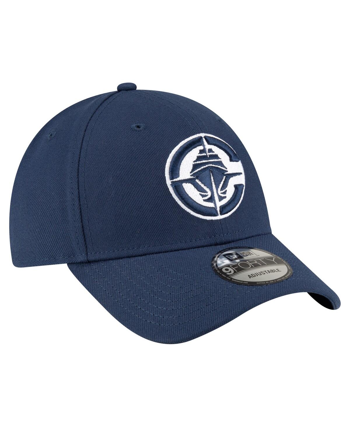 New Era Men'sâ Navy La Clippers The League 9forty Adjustable Hat