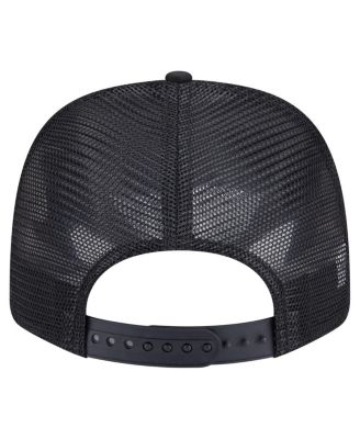 Men's Black Vanderbilt Commodores Primary 9SEVENTY Trucker Stretch-Snap Hat