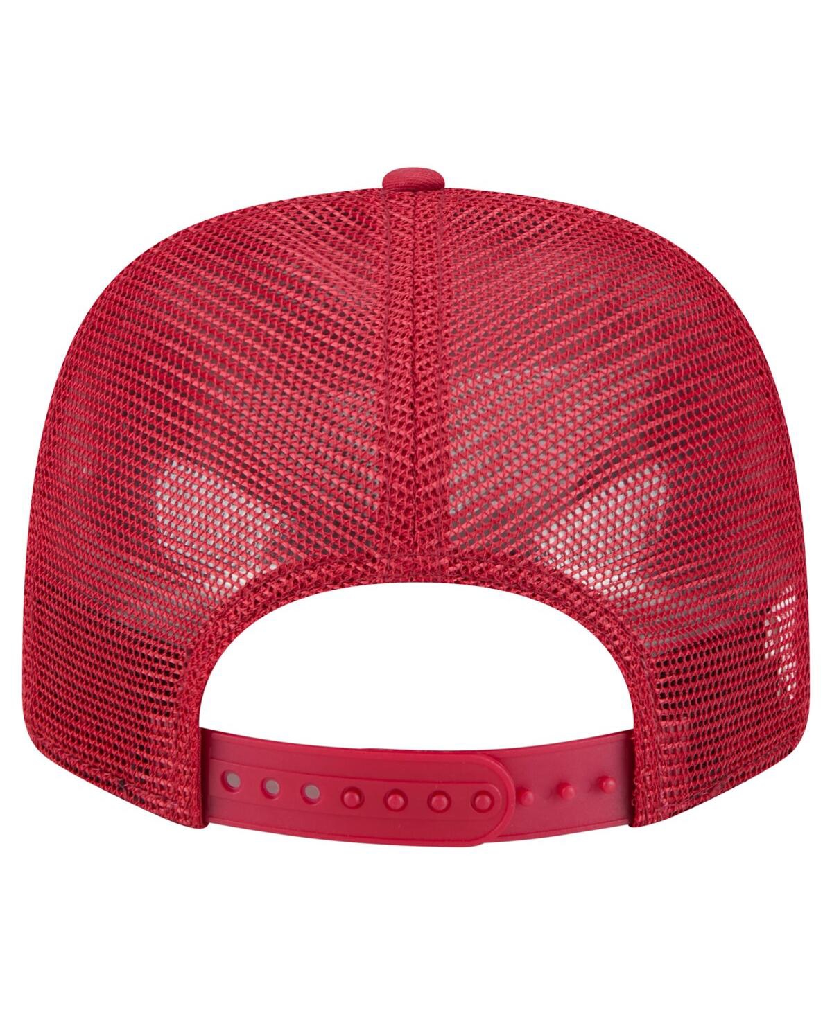 NEW ERA MEN'S GARNET SOUTH CAROLINA GAMECOCKS PRIMARY 9SEVENTY TRUCKER STRETCH-SNAP HAT 