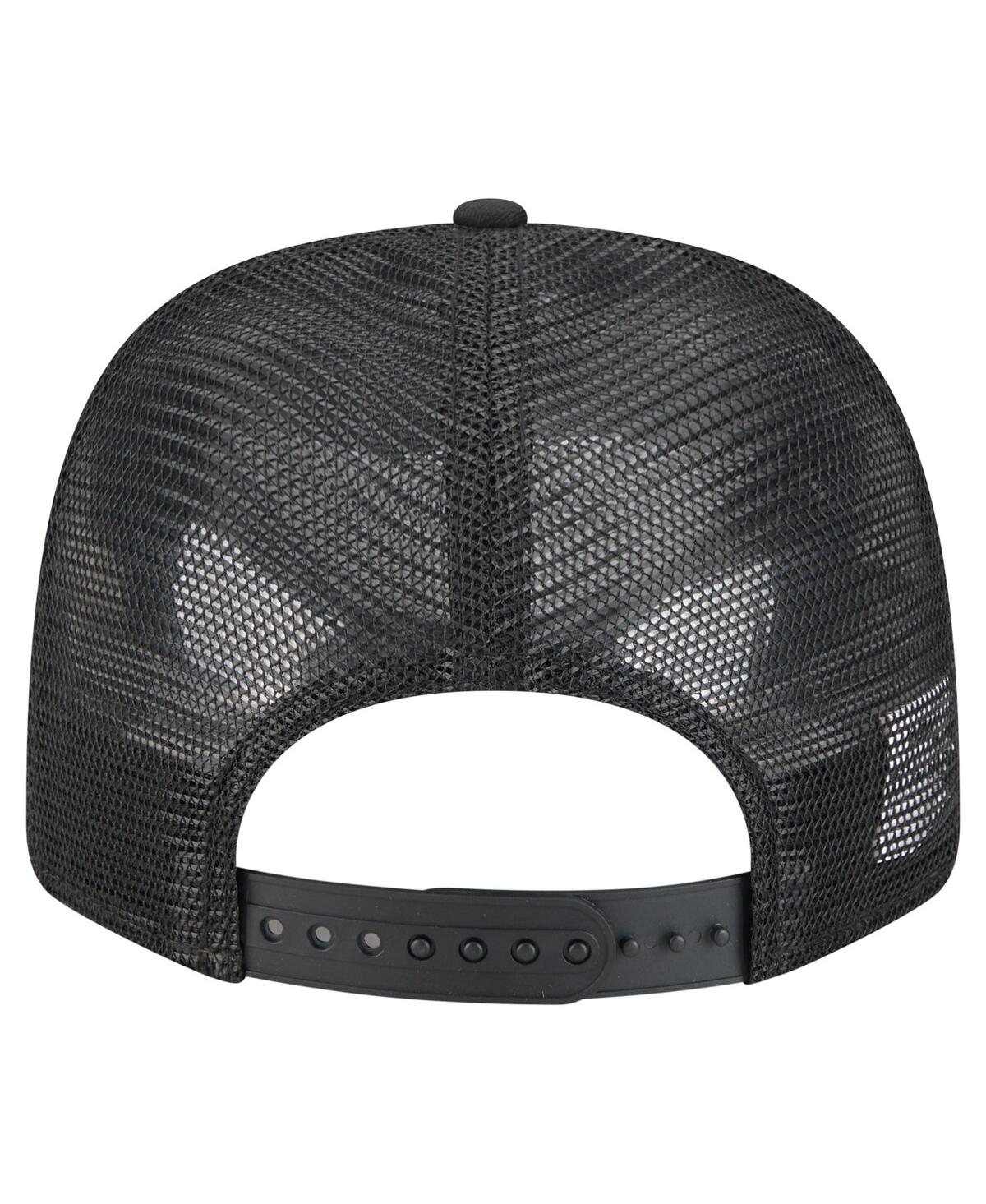 NEW ERA MEN'S BLACK MISSOURI TIGERS PRIMARY 9SEVENTY TRUCKER STRETCH-SNAP HAT 