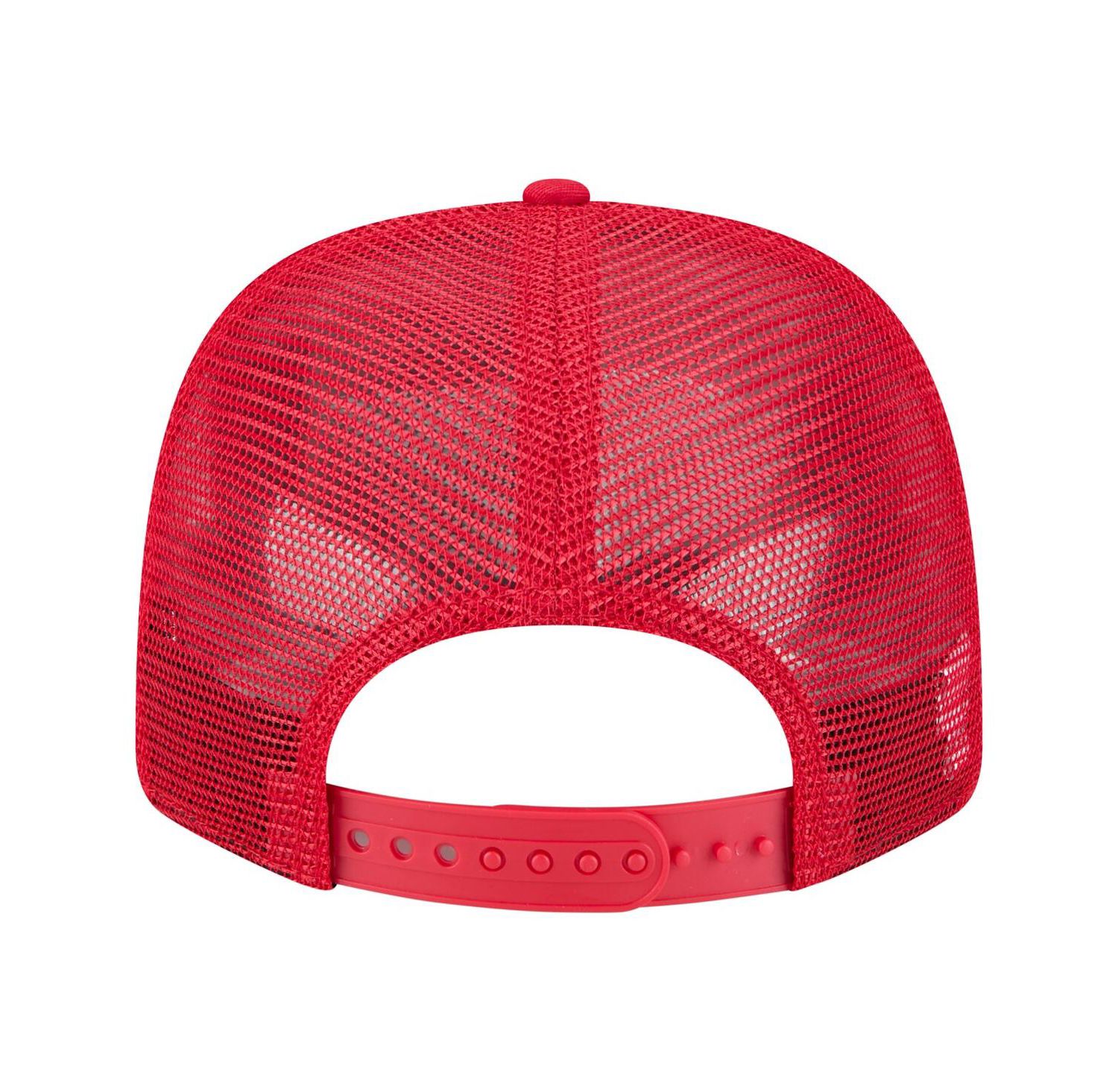 Men's Red Maryland Terrapins Primary 9SEVENTY Trucker Stretch-Snap Hat
