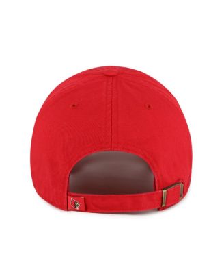 Men's Red Louisville Cardinals Clean Up Adjustable Hat