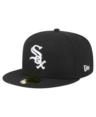 Men's&nbsp;Black Chicago White Sox 125th Anniversary 59FIFTY Fitted Hat