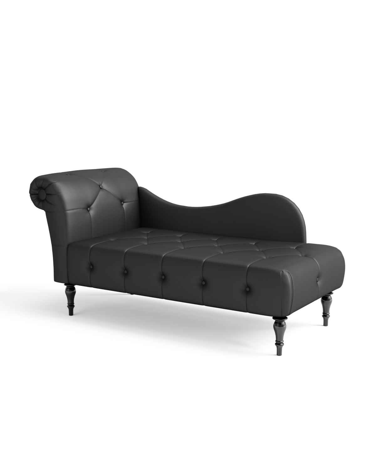 Gold Sparrow 32" Polyester Napa Diamond Tufted Chaise Lounge, Created For Macy's