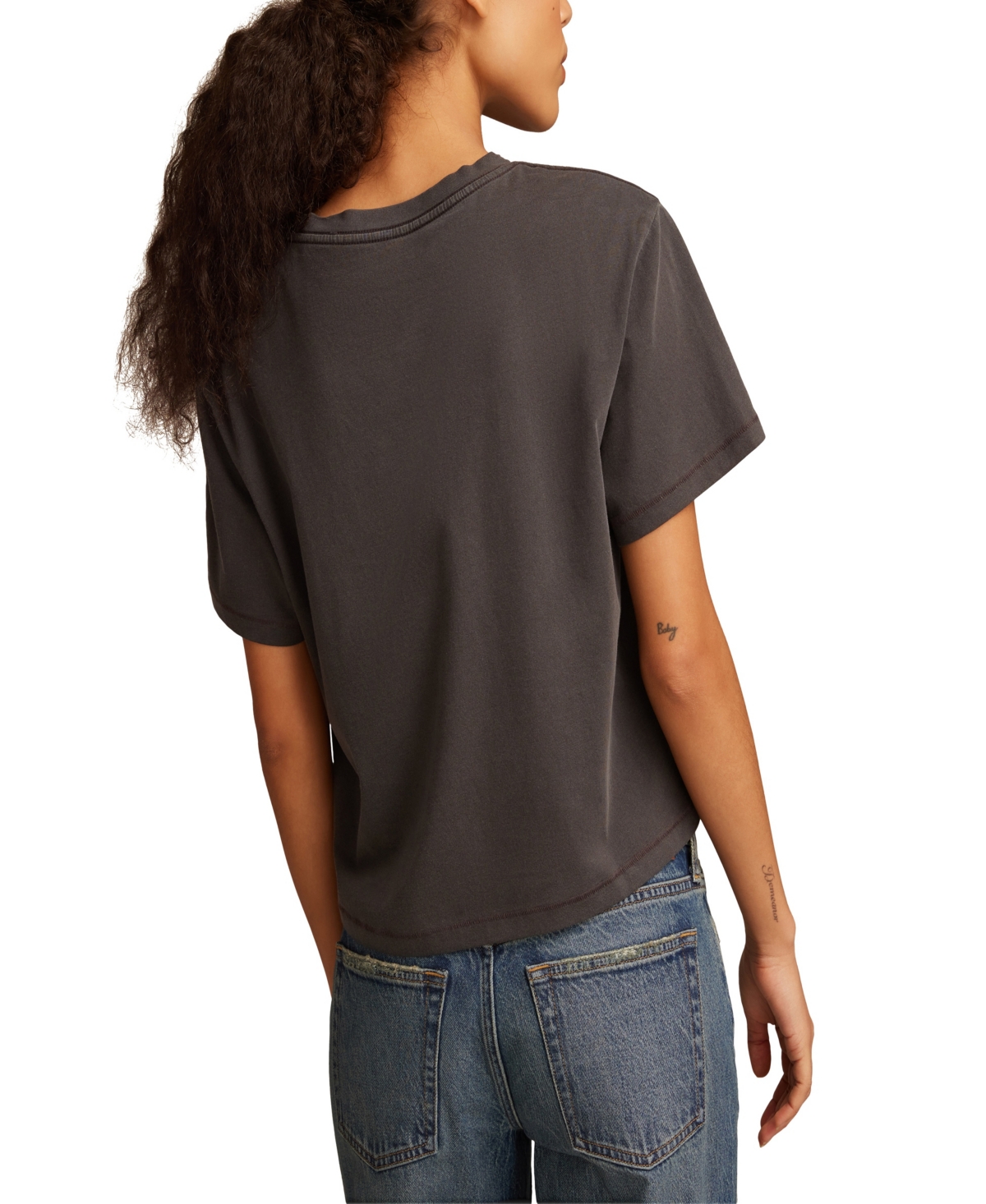Lucky Brand Mon Cheri Classic Crop