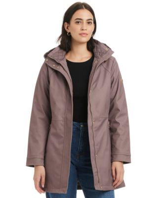 Women's Hooded Softshell Coat