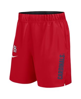 Men's Red St. Louis Cardinals Woven Victory Performance Shorts