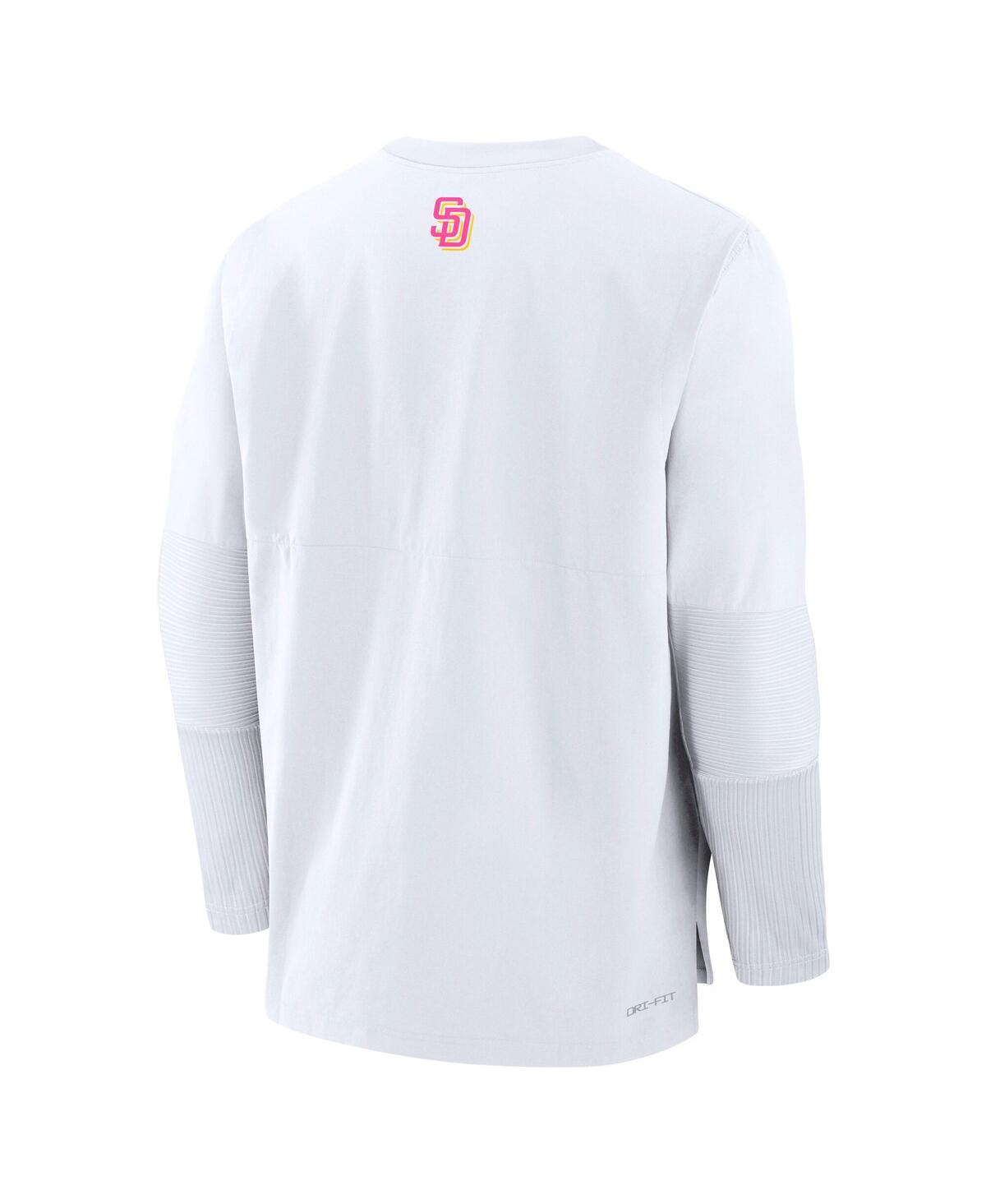 Nike San Diego Padres Authentic Collection City Connect Player  Men's Dri-fit Mlb Pullover Jacket