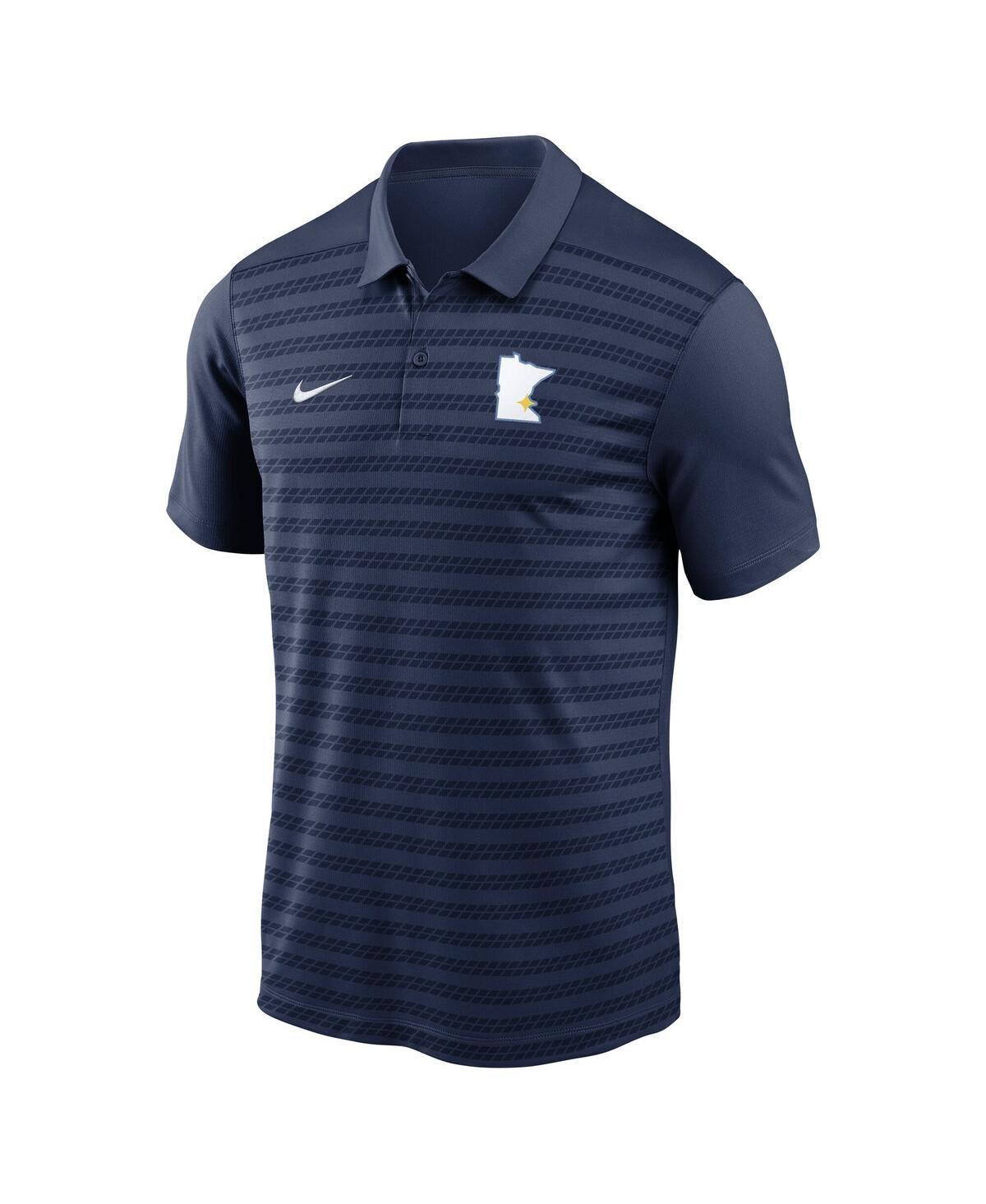 Nike Men's Navy Minnesota Twins Authentic Collection City Connect Victory Performance Polo Shirt
