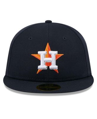 Men's Navy Houston Astros 2025 Jackie Robinson Day Retro Crown 59FIFTY Unstructured Fitted Hat
