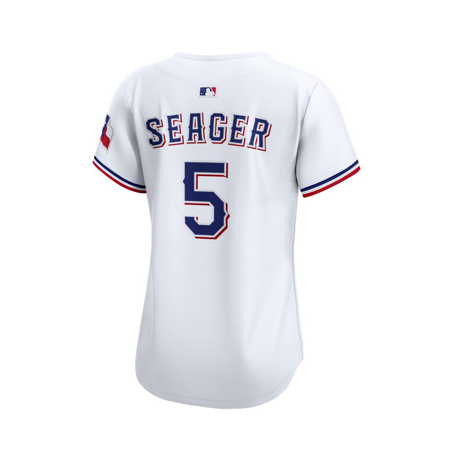 Женский топ Nike Corey Seager White Texas Rangers Home Limited Jersey — фото 3