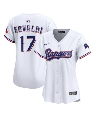 Nike - Women's Nathan Eovaldi White Texas Rangers Home Limited Jersey