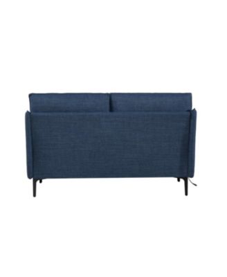 Streamdale 2 Seater Sofa For Primary Living Space, Bed Room, Office, 2 Pillows,Metel Legs