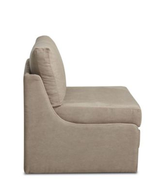 43.5" Polyester Avery Fremont Convertible Loveseat Sleeper, Created for Macy's