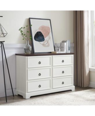 Modern Farmhouse 6-Drawer Dresser