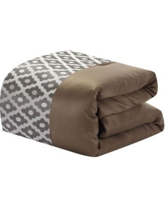 Caval Geometric 10-Pc. Comforter Set, Queen
