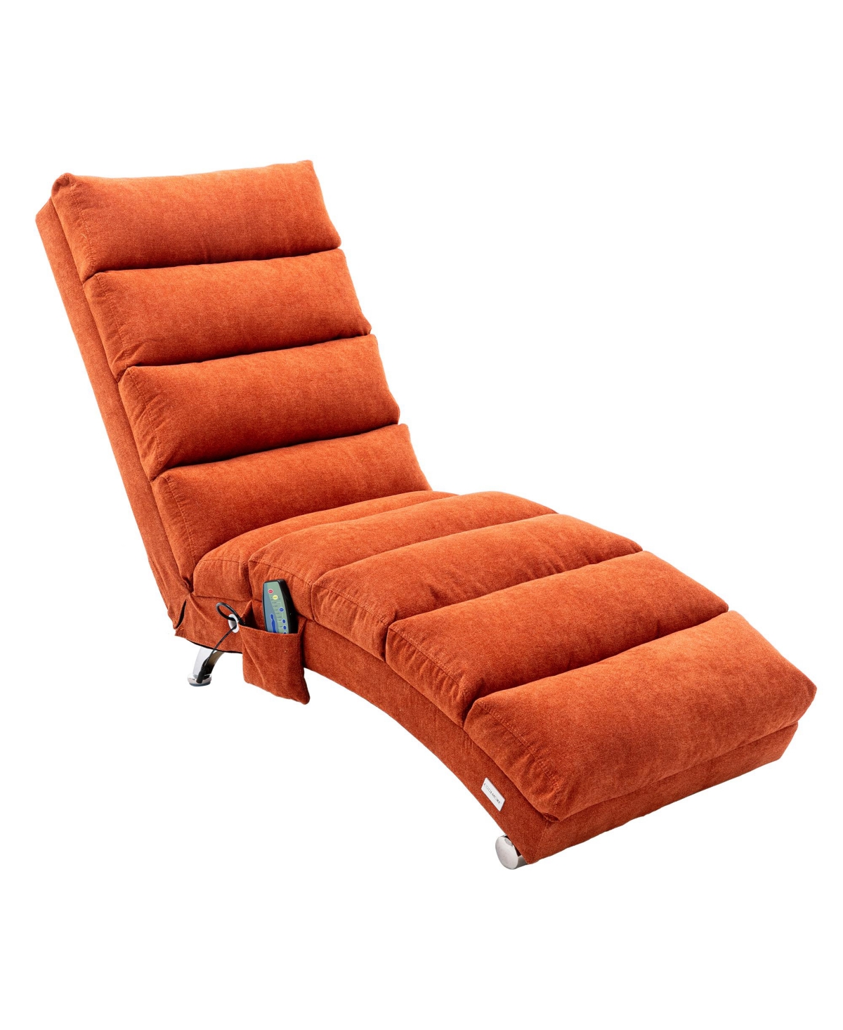 Streamdale Furniture Linen Chaise Lounge Indoor Chair, Modern Long Lounger For Office Or Living Room