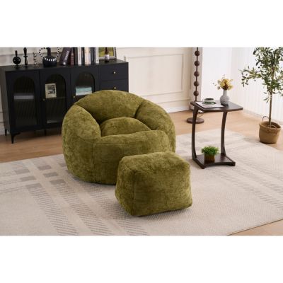 Chenille Bean Bag Chair - Indoor/Outdoor