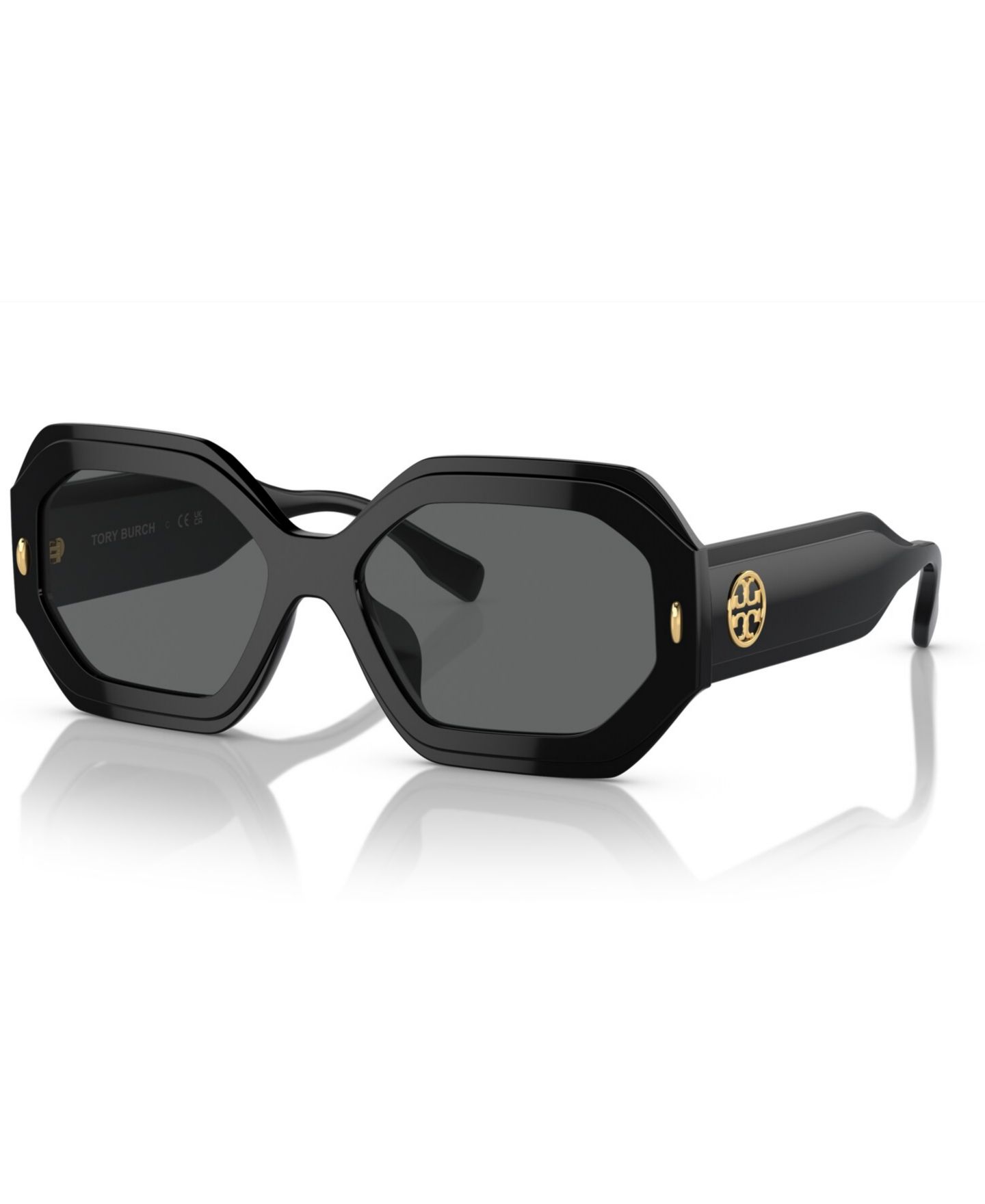 Женские солнцезащитные очки Tory Burch Sunglasses, TY7192U, цвет: Чёрный — фото 1