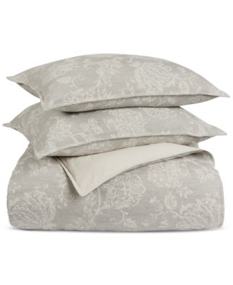 Jacobean Chenille 3-Pc. Duvet Set, Full/Queen, Exclusively at Macy's