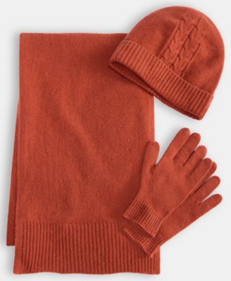 Cashmere Hat, Gloves & Scarf Boxed Gift Set, Created for Macy's