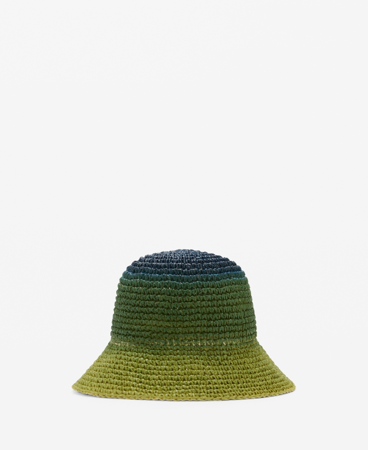 Women's Natural Fiber Gradient Hat - Green