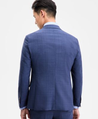 Men's Modern-Fit Plaid Suit Jacket