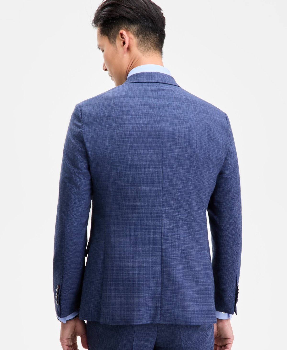 Hugo Boss Hugo By  Men's Modern-fit Plaid Suit Jacket In Blue