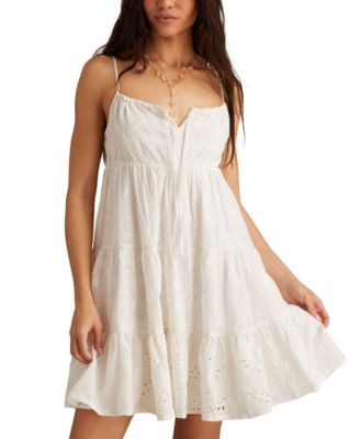 Lucky Brand - Women's Cotton Patchwork Mix Mini Dress
