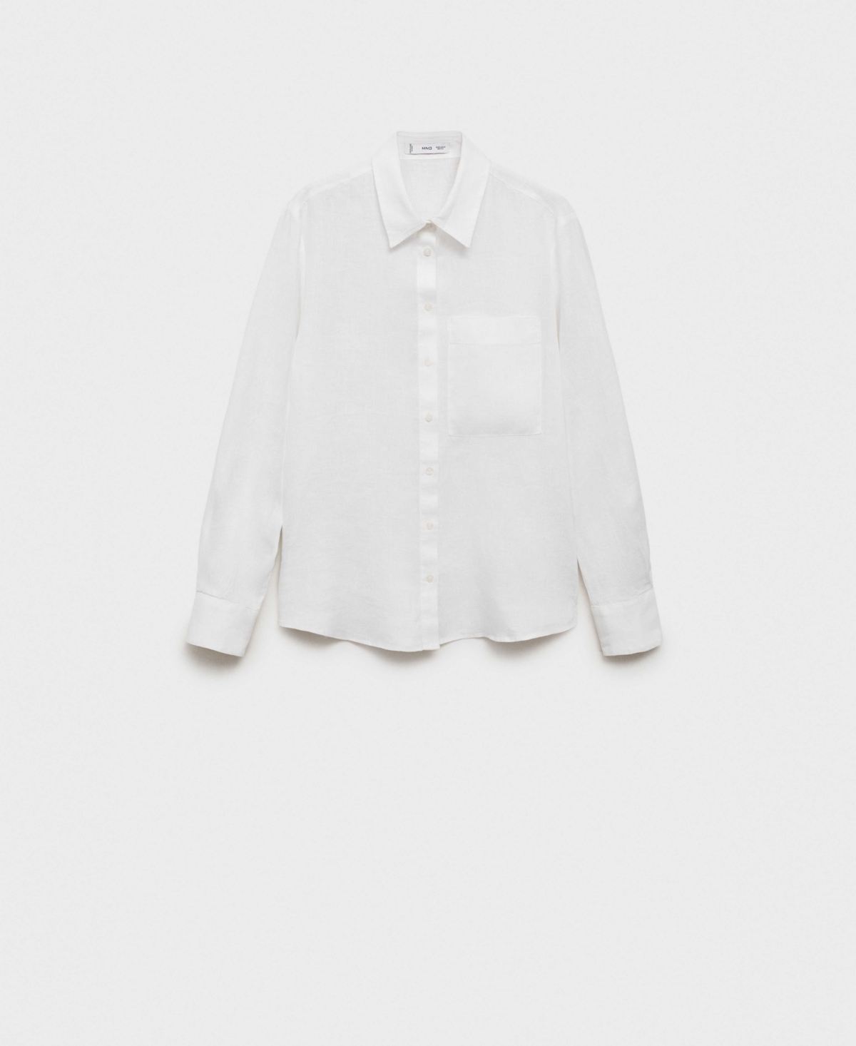 Women's Linen Shirt - Off White