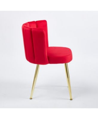 Streamdale Mid-Century Dining Set 4-6 Person Table with Glass Top & Pedestal