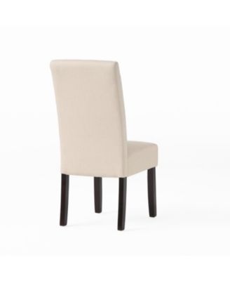 Streamdale T-Stitch Upholstered Dining Chairs - Set of 2