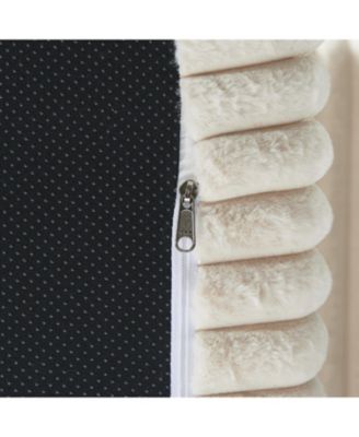 Corduroy Sponge Sofa Lounge Chair with Removable Footrest